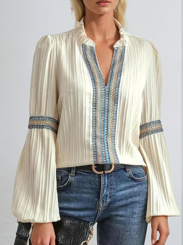 Isolde Boho Blouse | Elegante vintage chique stijl
