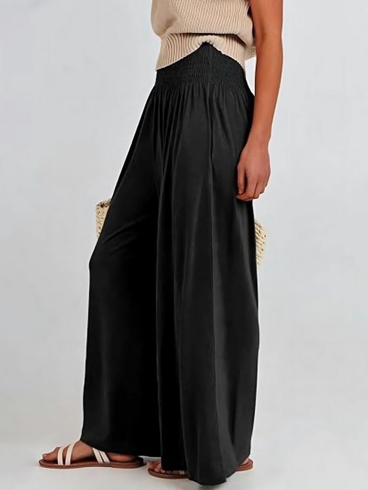 Byron Wide-Leg Pants | Comfortabele luchtige everyday essential
