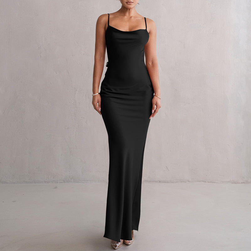 Bondi Pearl - Solara Bloom Gown | Floral backless formal dress - 01