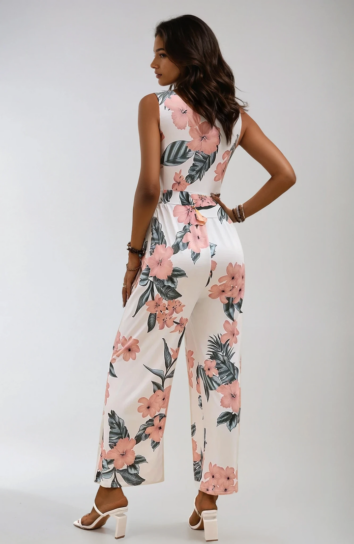 Nalani Blossom Jumpsuit | Elegante bloemen jumpsuit