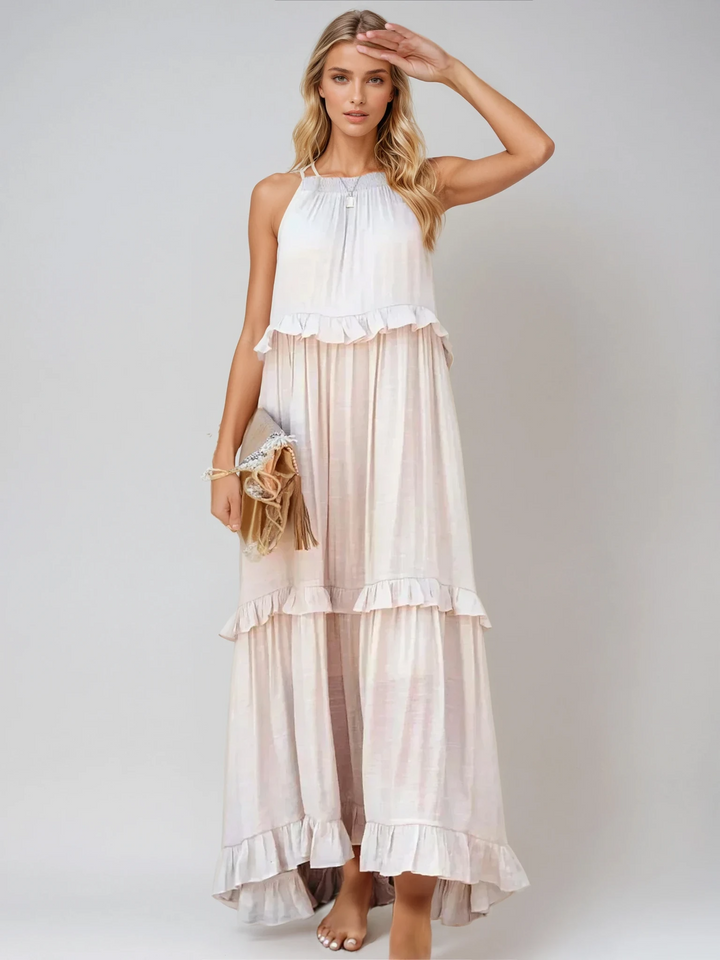 Maribel Boho Maxi Jurk | Zwierige relaxte chique stijl